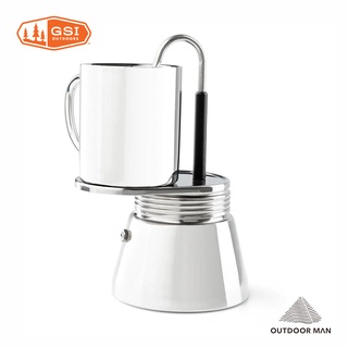 [GSI] 不鏽鋼義式咖啡壺4杯份 296ml (65105)