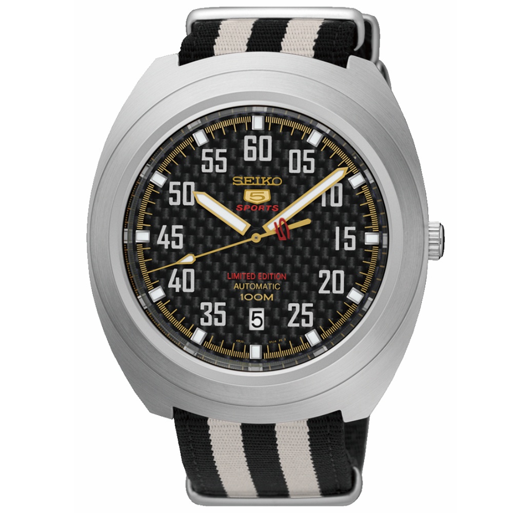 SEIKO 精工 全台限量100只 精工5號系列 機械腕錶 (SRPA87J1/4R35-01M0R) SK042