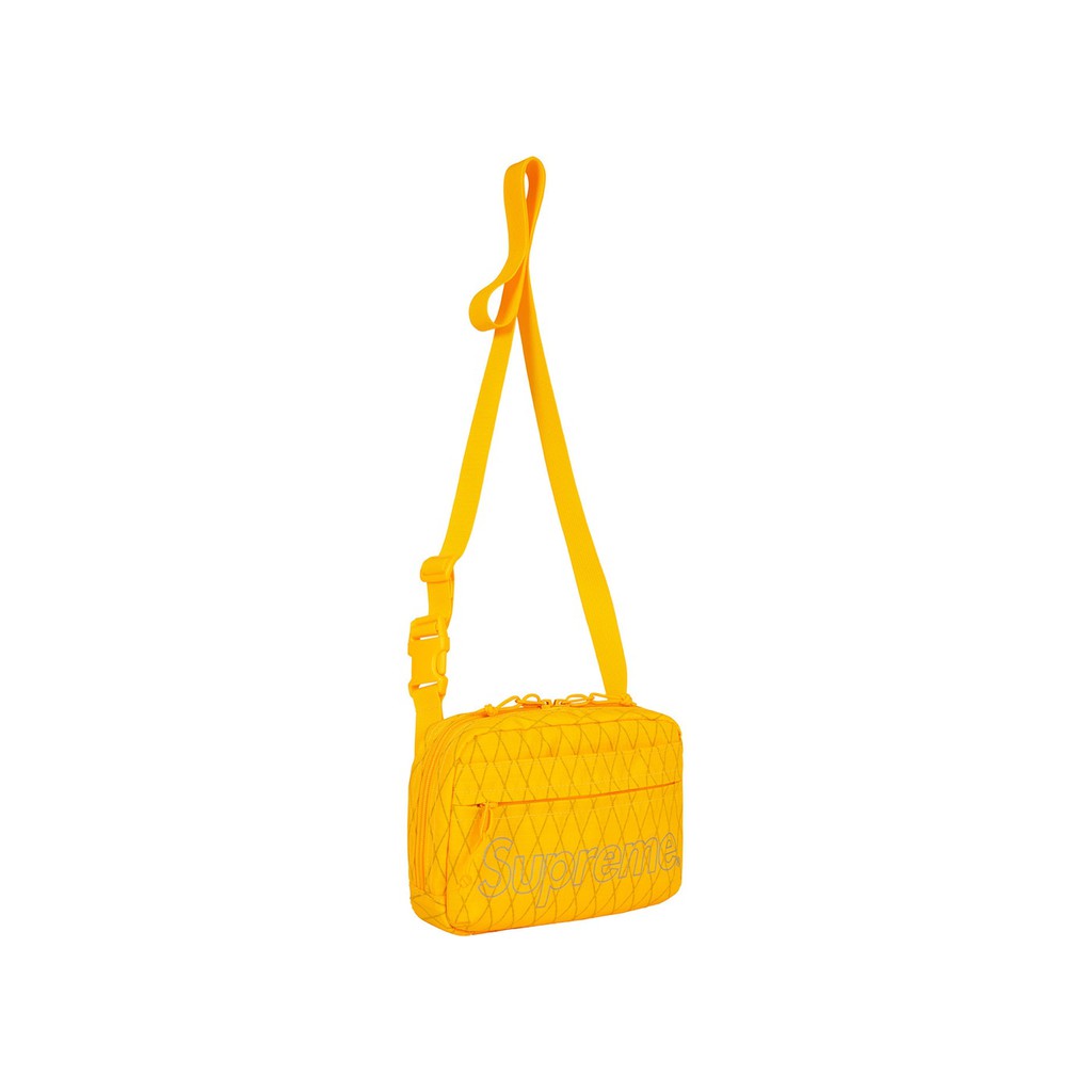 yellow supreme shoulder bag