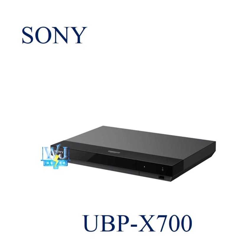 ☆可議價【暐竣電器】SONY 新力 UBP-X700 4K 藍光 DVD 撥放器 UBPX700 另BDP-S5500