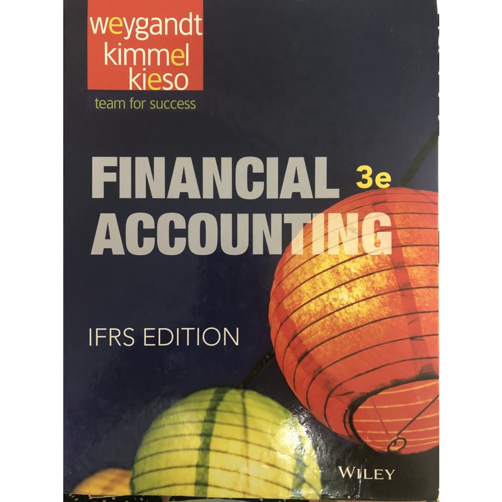 Financial Accounting 3/e /二手/有筆記
