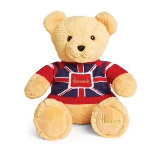 現貨英國百貨公司Harrods2021新款英國國旗泰迪熊32公分熊