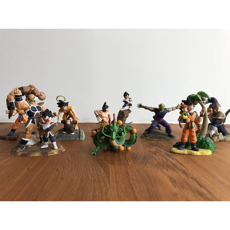 【展示品】七龍珠 DRAGON BALL 大蛋 第1代 彩7+1全套