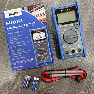 【全電行】HIOKI 專賣│DT4253 三用電表 掌上型數位三用電表 通用型