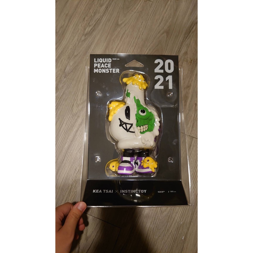 kea tsai ×instinctoy INSTINCTOY KEA TSAI Rainbow Ver LIQUID PEACE MONSTER