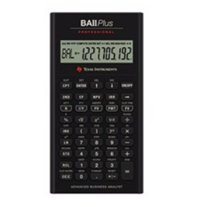 TI BA II Plus Professional 專業財務計算機  全新未拆