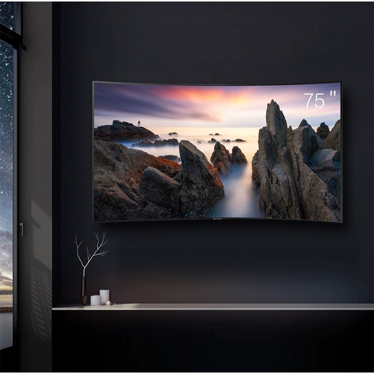 廠家直銷 王牌曲面80吋液晶電視機4k超高清60 70 75曲屏65 55 5043智能網絡4k超高清電視機 蝦皮購物