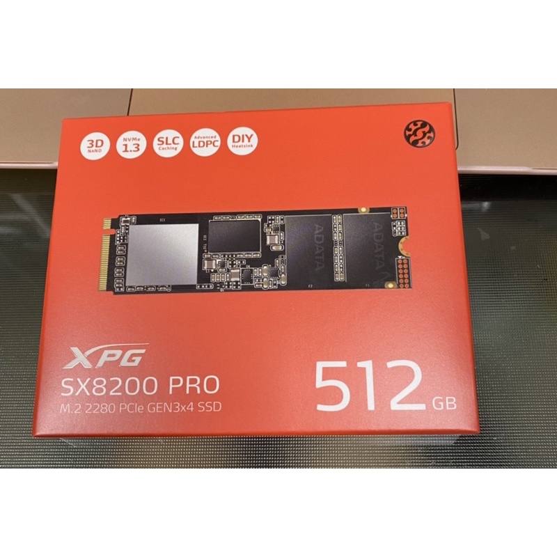 威剛XPG SX8200 PRO 512GB