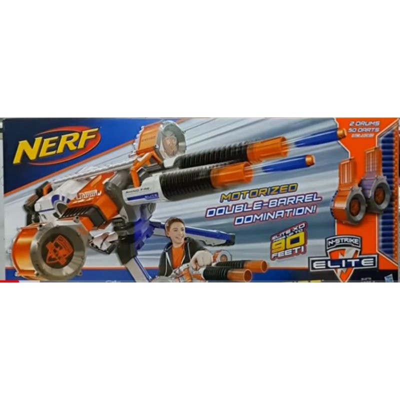 nerf 終極連發雙管機關槍 收藏品