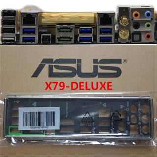 ASUS 華碩 X79 DELUXE 土豪金 全新彩色原裝 加厚海綿 後檔板 後檔片