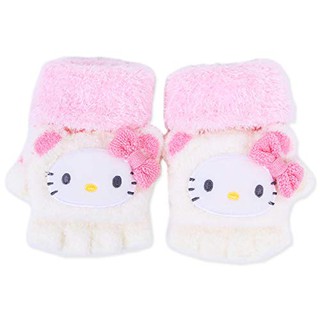 41+ 三麗鷗 SANRIO 兩用保暖針織兒童手套 下標前請先詢問 4901610939154