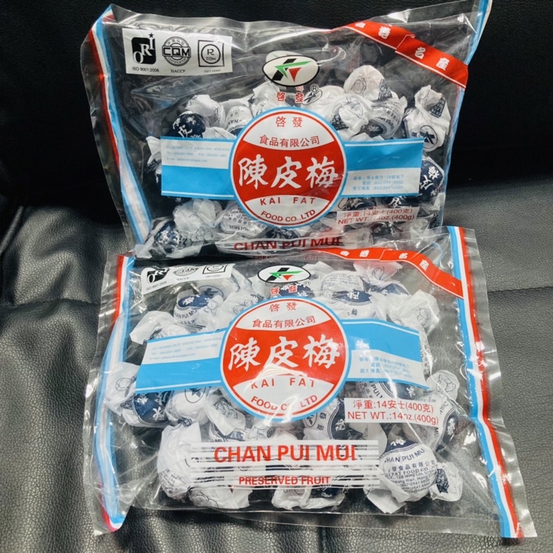 ❤️ 現貨 香港 啟發 陳皮梅李 化核應子 陳皮梅 400g/包 / 休閒零嘴 / 蜜餞 化核梅 化核話梅條 梅子