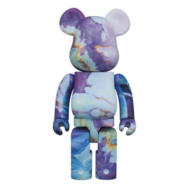 [現貨]BE@RBRICK PATTERN 渲染 雲彩 大理石 MARBLE MEDICOM TOY 400%