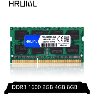 Hruiyl 2G 4G 8G DDR3 1600 MHZ 1600mhz SO-DIMM DDR3 4GB 8GB 2