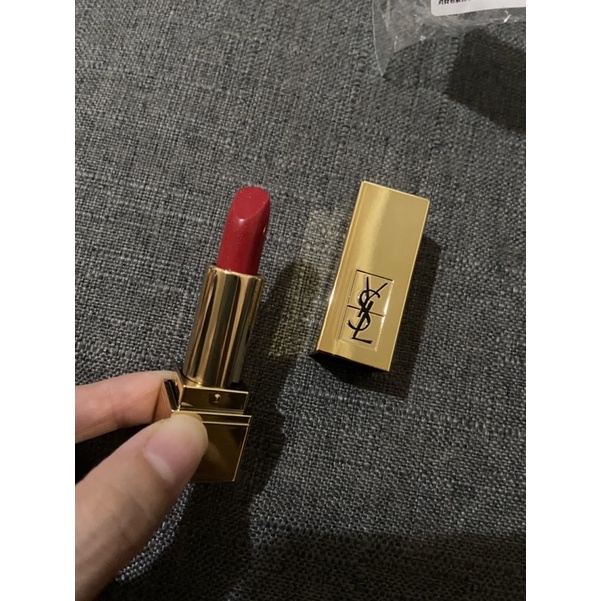 全新 YSL 奢華緞面唇膏 MINI版 1.5g 色號01 唇膏 小口紅 口紅 唇彩 攜帶方便 專櫃現貨 快速出貨