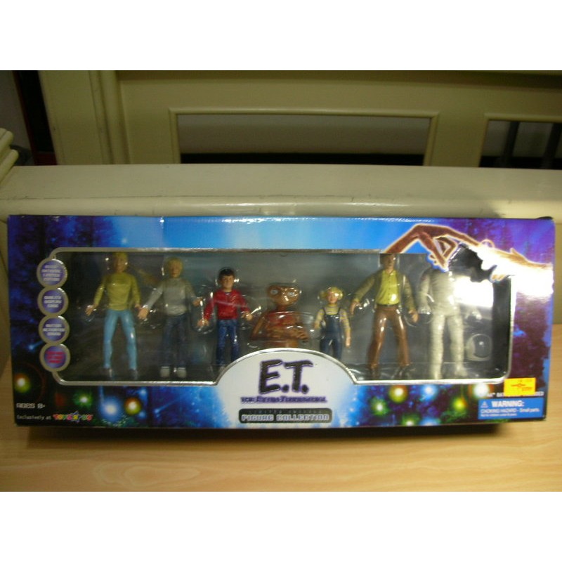 玩具反斗城限定版 電影 Extra-Terrestrial ET 外星人 主角7人組 約6吋