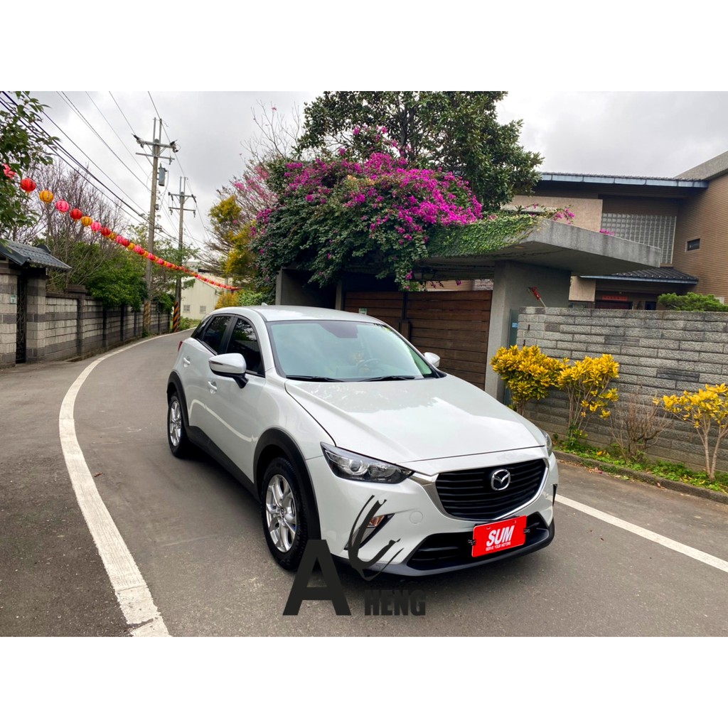 【FB搜尋桃園阿承】馬自達 超人氣CX-3頂級跑3萬 2017年 2.0CC 白色 二手車 中古車