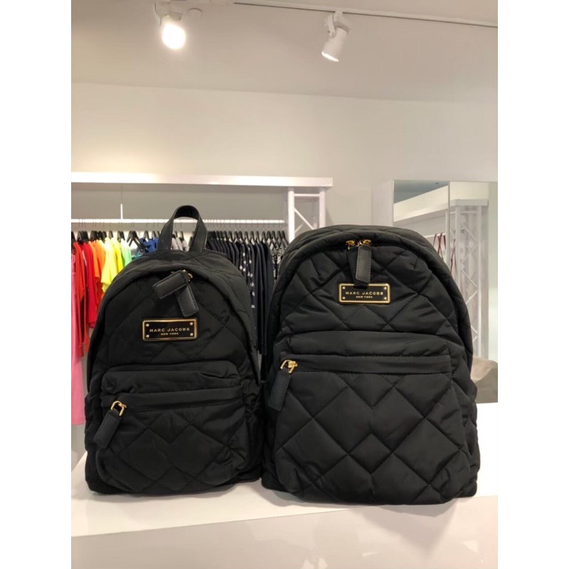 Marc Jacobs Mj 菱格紋後背包 蝦皮購物