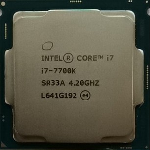 intel i7-7700k