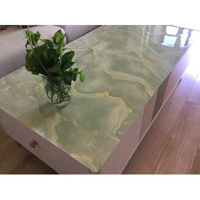 爆款熱賣 Pvc不透明餐桌墊大理石桌布防水水晶板彩色軟玻璃印花茶幾墊桌墊 蝦皮購物