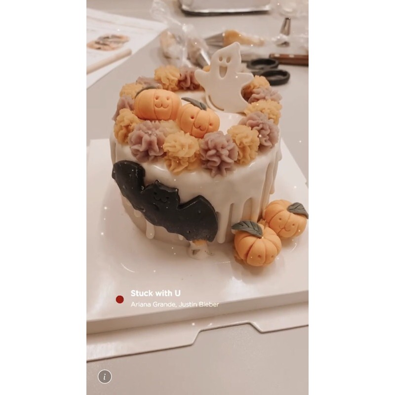 萬聖節🎃翻糖寵物生日蛋糕/萬聖節/櫻桃🍒雪莉家蛋糕