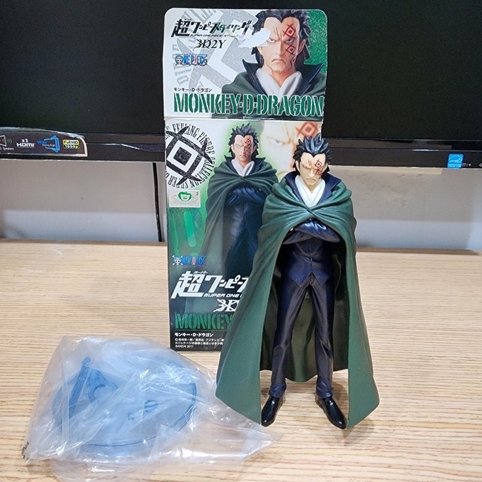 [二手]海賊王 航海王 代理版 超styling 景品 小POP 革命軍 蒙奇D龍 魯夫 爸爸