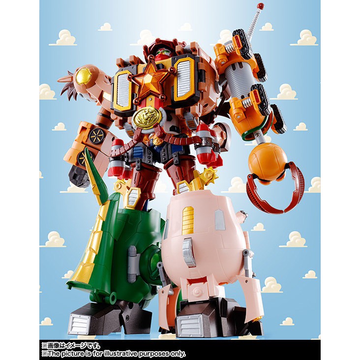 義峰~日本 BANDAI 超合金魂 超合體大作戰  玩具總動員 胡迪機器人 警長之星