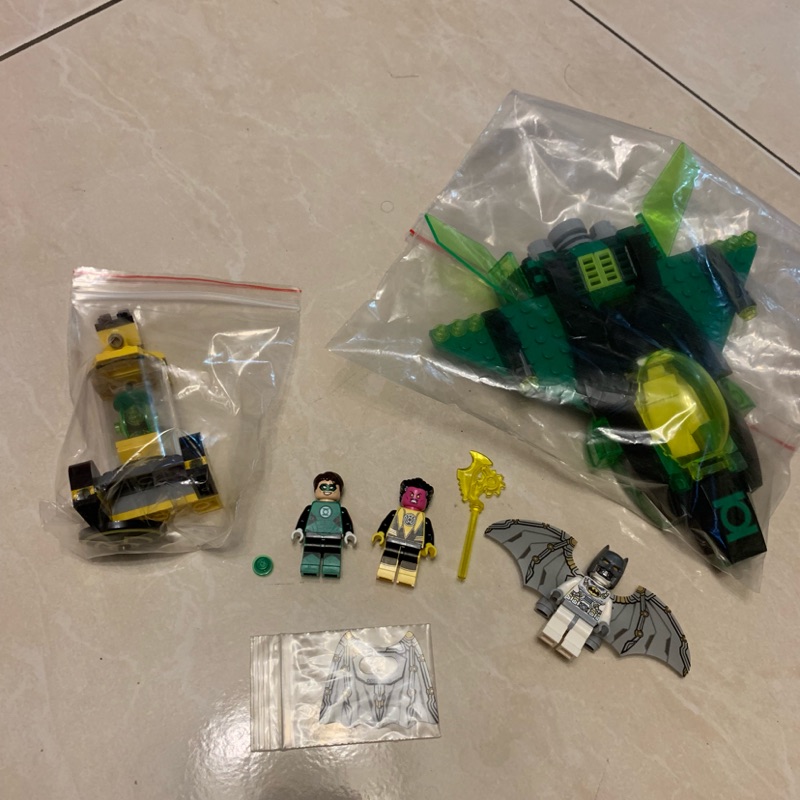 LEGO 76025 綠光戰警 蝙蝠俠 已組未把玩 有盒有說明書