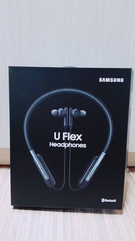 三星Samsung U flex簡約頸環式藍芽原廠耳機 誠可小議價