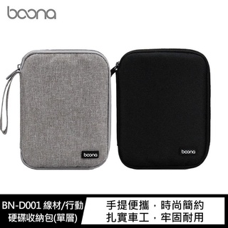 【妮可3C】baona BN-D001 線材/行動硬碟收納包(單層)(大)