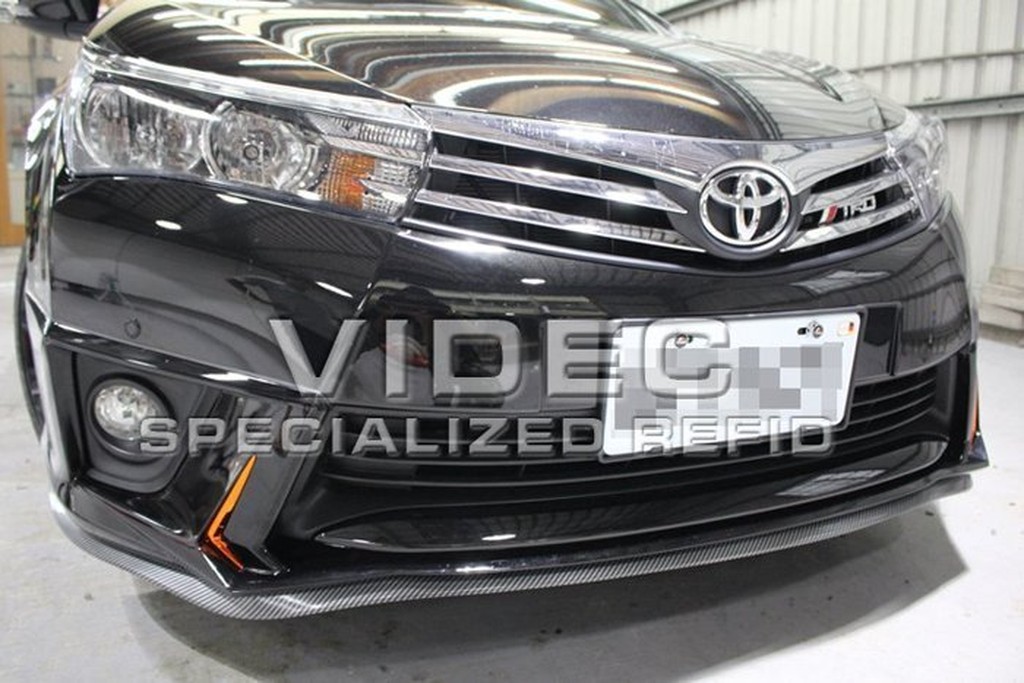 DIY商城  HID 通用型 軟下巴 定風翼 卡夢樣式 各車系皆可安裝 ALTIS YARIS VIOS CAMRY