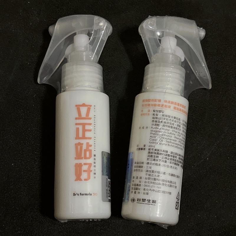 Dr’s Formula 台塑生醫 立正站好 豐盈髮根立體水60ml 即期特價出清 效期2022.09.02 蓬蓬水