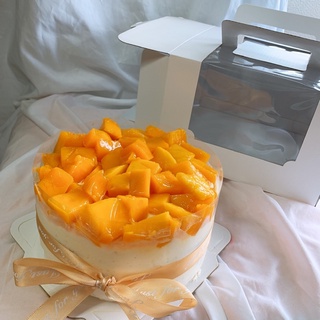 芒果奶油蛋糕/生日蛋糕/慶祝/