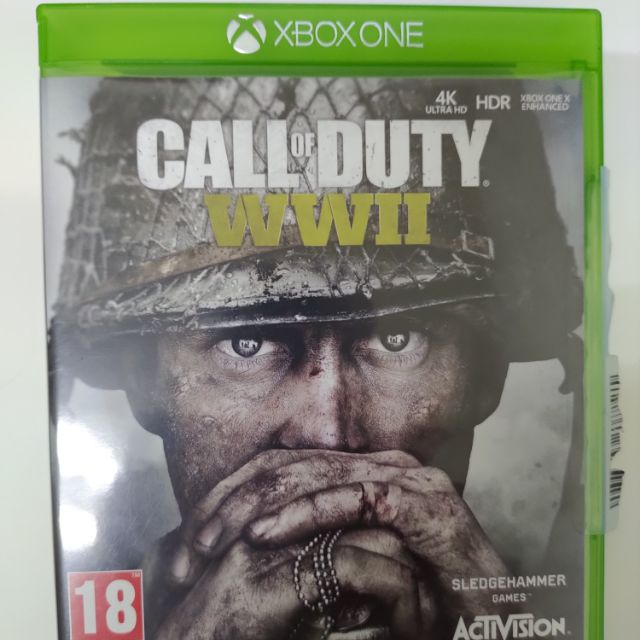 Xbox One 決勝時刻二戰英文版cod Call Of Duty Wwii Ww2 蝦皮購物