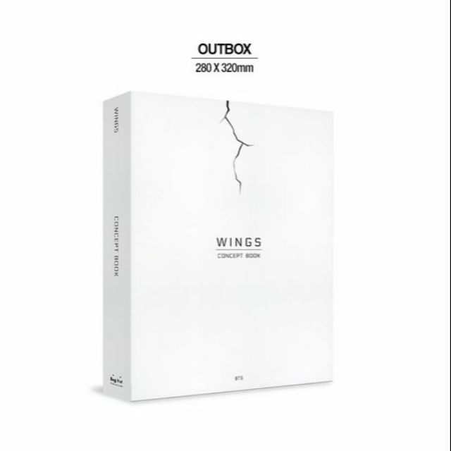 BTS 防彈少年團 WINGS CONCEPT BOOK 專輯概念書