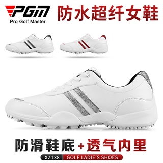 PGM 高爾夫球鞋 女款 防滑鞋底 舒適透氣 防水超纖皮 高爾夫運動鞋 輕量耐磨