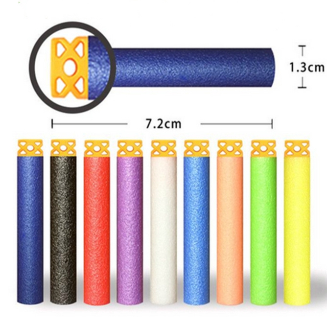 100發 鏤空軟頭 子彈 NERF可用 子彈補充包 空心 帶孔