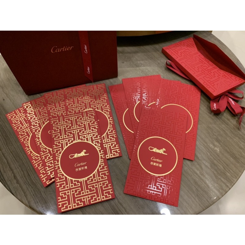 超美2021新款卡地亞Cartier紅包袋