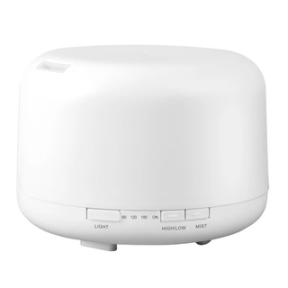 無印風 香氛水氧機 500ml 附精油 附遙控器 【LifeShopping】【保險+保固】 插頭升級