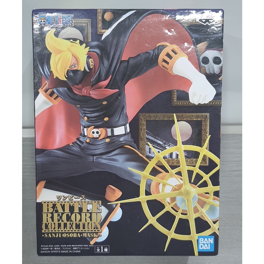 正版 白證 航海王 香吉士 BATTLE RECORD COLLECTION 海賊王 寬盒 公仔 BANDAI 模型