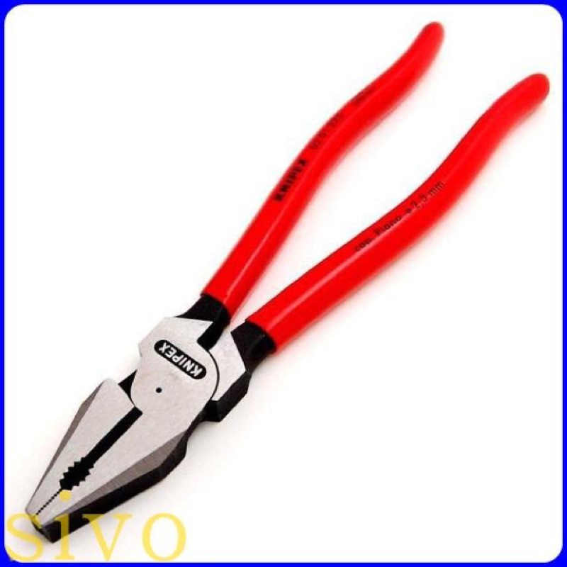 德國K牌 KNIPEX 0201225 9英寸 9" K9 省力鋼絲鉗 老虎鉗 電工鉗 高級特殊工具鋼 虎頭鉗 鋼絲剪