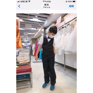 COCOYA童裝禮服[490-690現貨]BABY.男童大尺寸 男童韓版長褲 婚禮小花童 正式場合 音樂會鋼琴