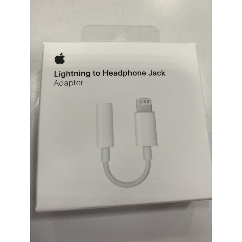 原廠 Apple lightning對3.5耳機孔轉接器