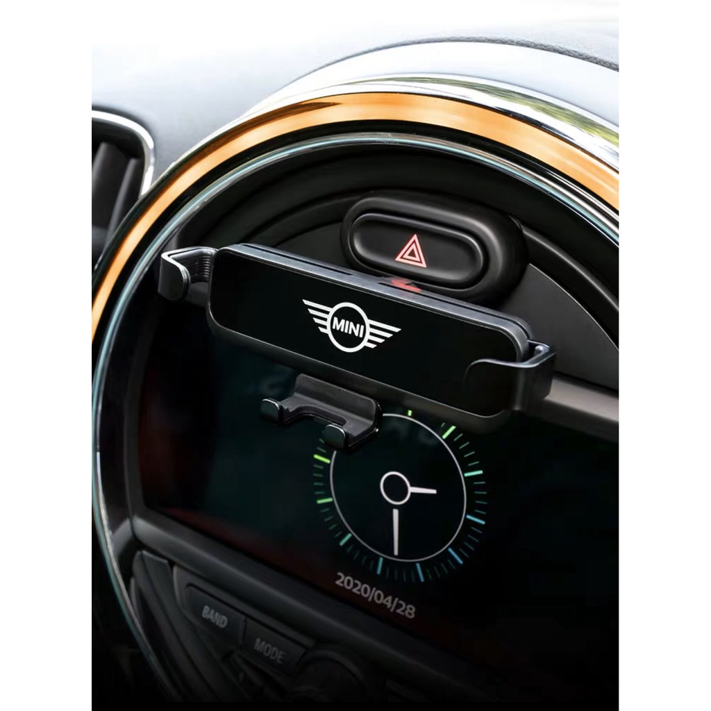 龍奉國際精品 Mini Cooper 專用重力手機架 限定車款f54 F55 F56 F57 F60以上車款可安裝 蝦皮購物