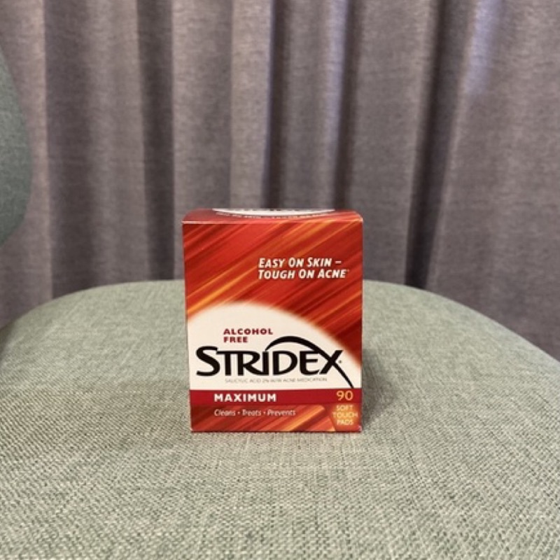 《現貨》stridex 水楊酸棉片  去角質 紅色 90片