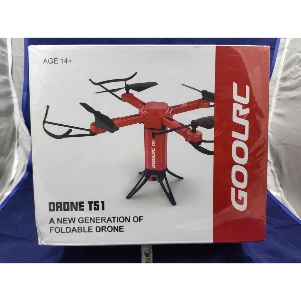 GOOLRC T51 空拍機 摺疊空拍機 WIFI 四軸空拍機