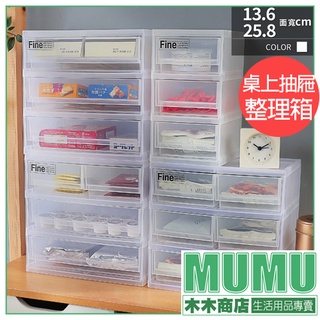 台灣製 免運一組 桌上收納盒 MINE三層收納盒 DM3300 四種尺寸 DM3202 KEYWAY DM3006