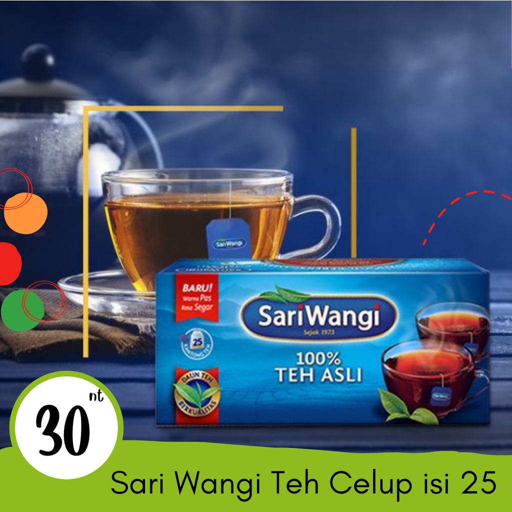 24H快速出貨 🔥現貨🔥 印尼 紅茶葉包 TEH CELUP SARI WANGI