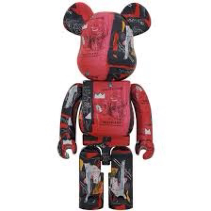 BE@RBRICK AndyWarhol x BASQUIAT 安迪沃荷 x 巴斯奇亞 #1 1000%