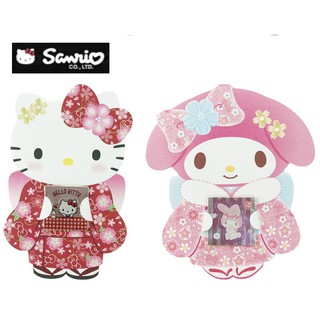 《現貨》三麗鷗和服造型 Hello Kitty凱蒂貓 美樂蒂3入~新年紅包袋壓歲錢袋禮金袋信封袋~日本製共2款~心心小舖